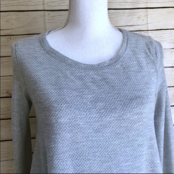 Xhilaration Long Sleeve Lace Trimmed Tee - Picture 6 of 8